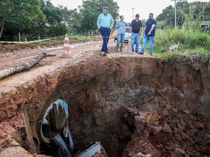 Pelotas: Prefeitura realiza manutenção na Estrada Capão do Almoço