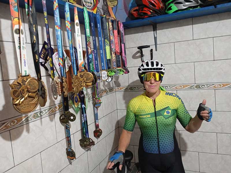 Piratini: “Pedalar me livrou da depressão, me fez perder 30 quilos e deixar os problemas no asfalto”, revela Lu