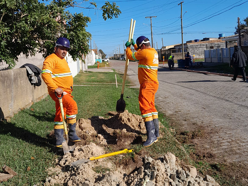 Rio Grande: Corsan investe R$ 5,6 milhões na ampliação da rede de esgoto no Parque São Pedro
