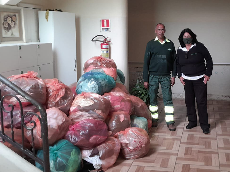 Ecosul encerra distribuição de 10 mil peças arrecadadas na Campanha do Agasalho 2024