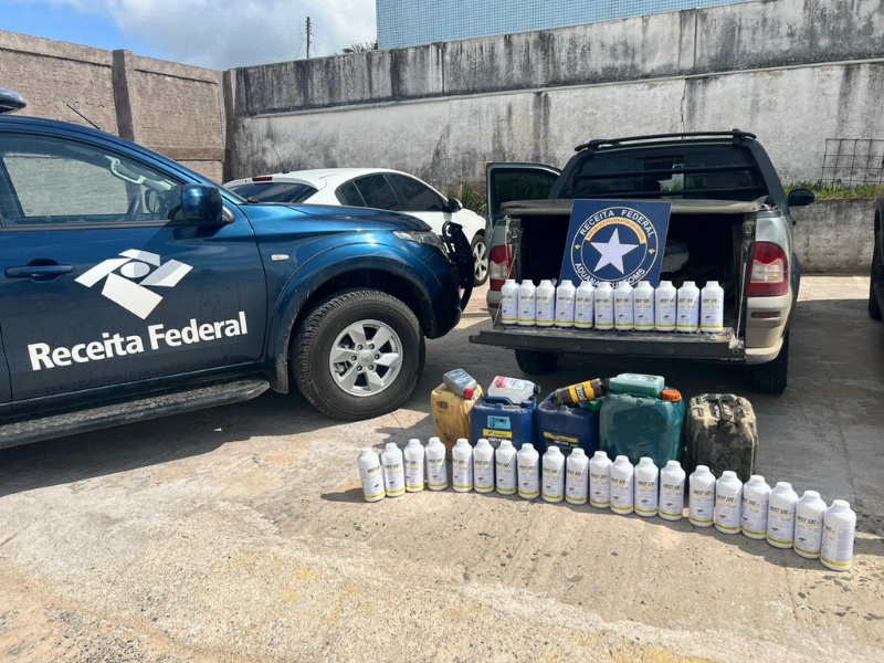Jaguarão: Receita Federal apreende carga de agrotóxicos contrabandeados do Uruguai