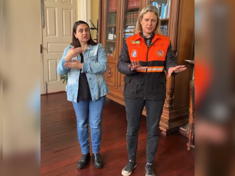 “Não estamos vivendo aquilo que vivemos em maio”, afirma prefeita de Pelotas sobre situação atual das chuvas no município