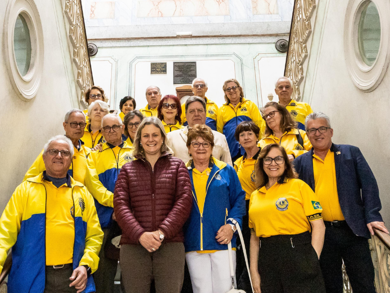 Prefeita de Pelotas recebe governadora do Lions Clube