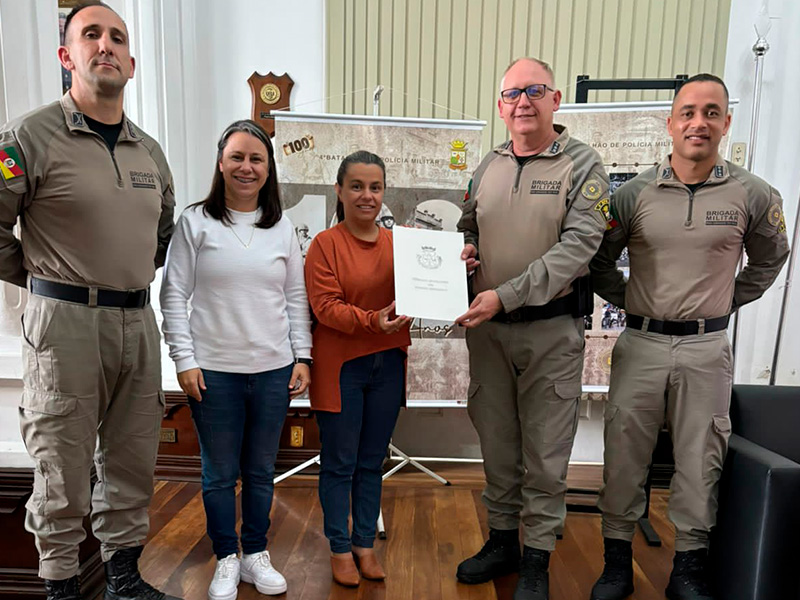 Lideranças tratam sobre o convênio de videomonitoramento para Morro Redondo