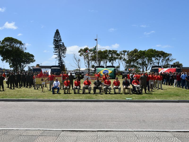 Grupamento de Fuzileiros Navais de Rio Grande sedia o 1º Encontro de Veteranos do Com5DN