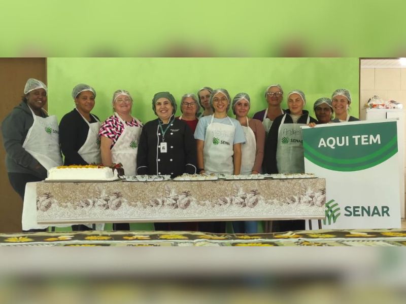 Morro Redondo: Curso de Tortas e Docinhos é realizado na sede da Associação Quilombola Vó Ernestina