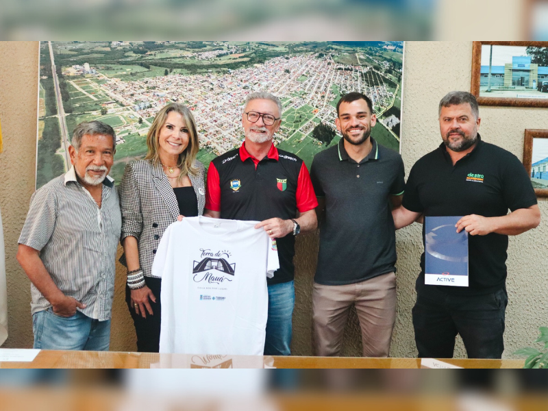 Presidente da Federação Gaúcha de Futsal visita a Prefeitura de Arroio Grande