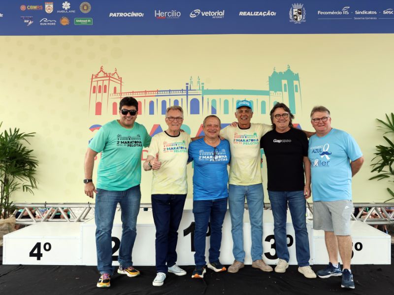 Vice-prefeito celebra sucesso da 2ª Maratona de Pelotas
