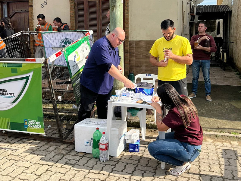 Campanha de vacinação para cães acontece no sábado (21) em Arroio Grande