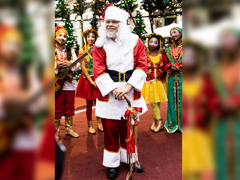 Papai Noel chega nesta terça-feira (17) ao Pelotas Doce Natal