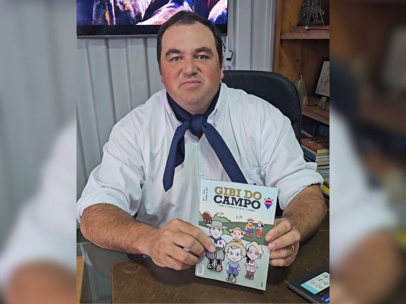 Jaguarão: Gibi incentiva crianças a valorizar o meio rural