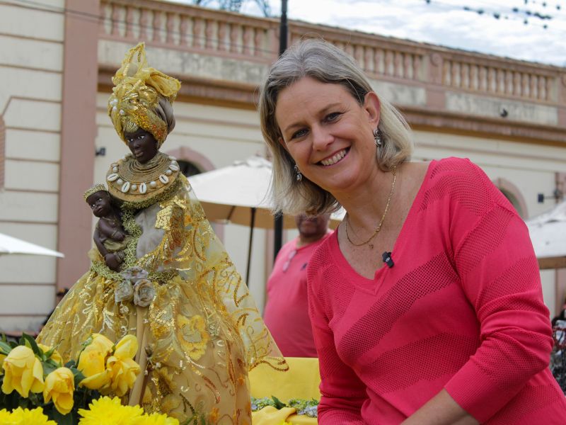 Pelotas: Prefeita Paula Mascarenhas (PSDB) é homenageada pelo projeto Orumalé Sagrado