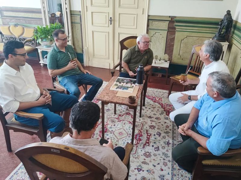 Jaguarão: Representantes do Sindicato Rural visitam prefeito