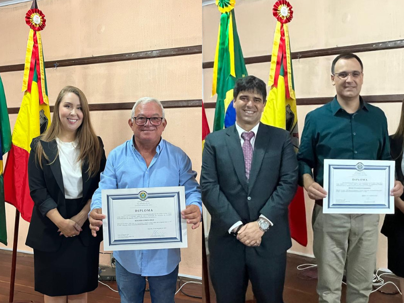 Candidatos eleitos são diplomados em Jaguarão