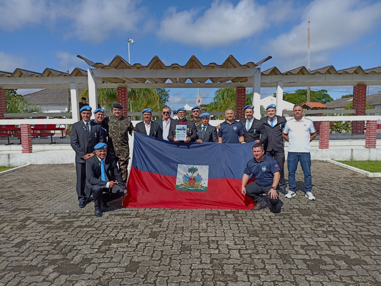 12º Regimento de Cavalaria Mecanizado realiza celebração de 20 anos da missão no Haiti em Jaguarão