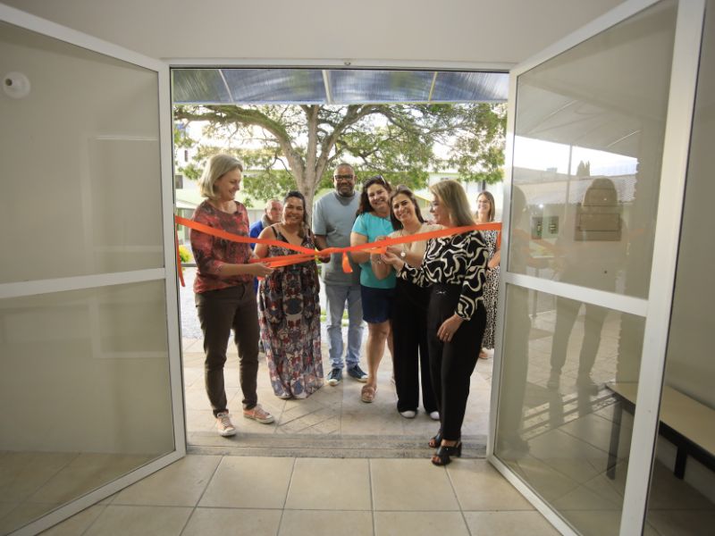 Prefeita de Pelotas inaugura nova Casa de Passagem do município