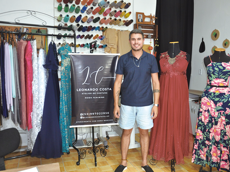 Capão do Leão: Especialista em moda feminina investe em ateliê de costura criando espaço de versatilidade e peças personalizadas