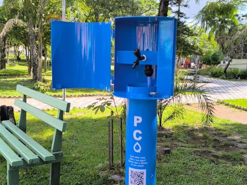 Canguçuenses podem conferir qualidade da água em ponto de controle instalado pela Corsan