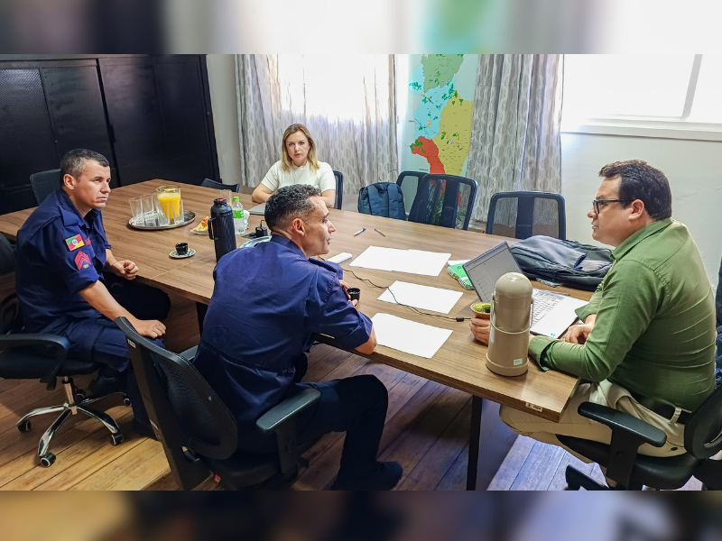 Prefeitura de Pinheiro Machado busca melhorias junto ao Corpo de Bombeiros de Bagé