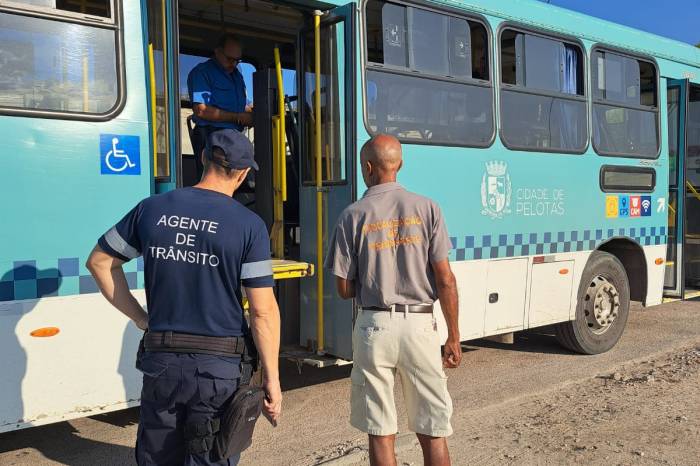 Prefeitura de Pelotas intensifica fiscalização dos ônibus