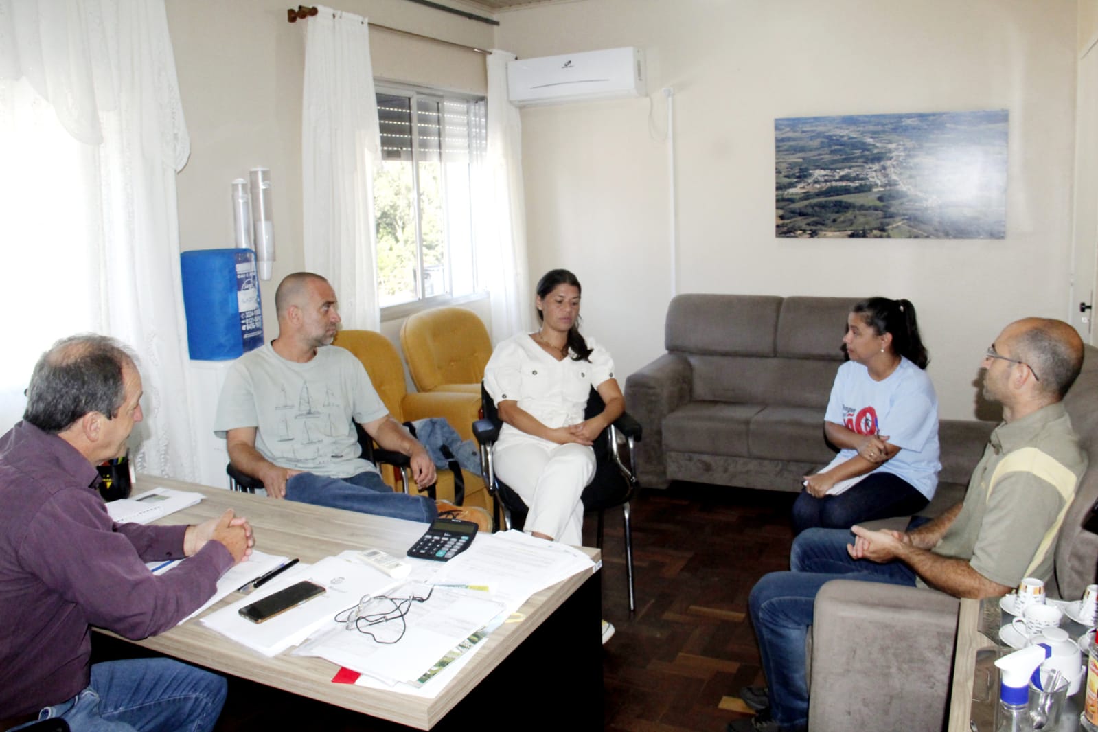 Associação Comunitária da Colônia Afonso Pena se reúne com o Executivo de Morro Redondo