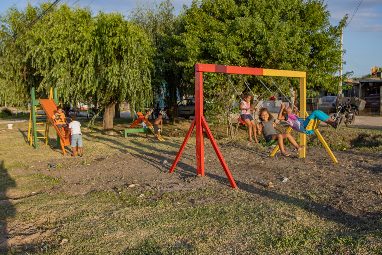 Prefeitura de Pelotas entrega praça no Passo dos Negros