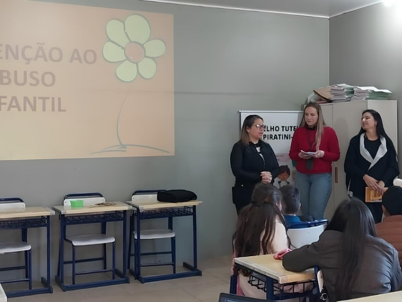 Iniciativa em Piratini busca proteger infância e juventude contra violência sexual