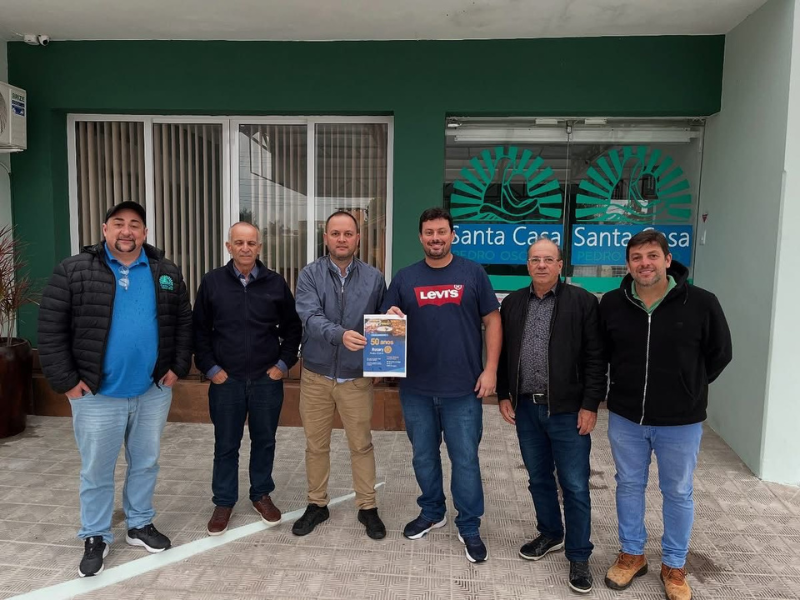 Rotary Club de Pedro Osório celebra 50 anos com almoço beneficente