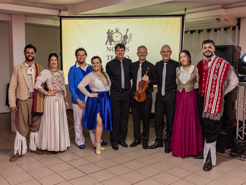 Espetáculo “Notas do Tempo” encanta São Lourenço do Sul