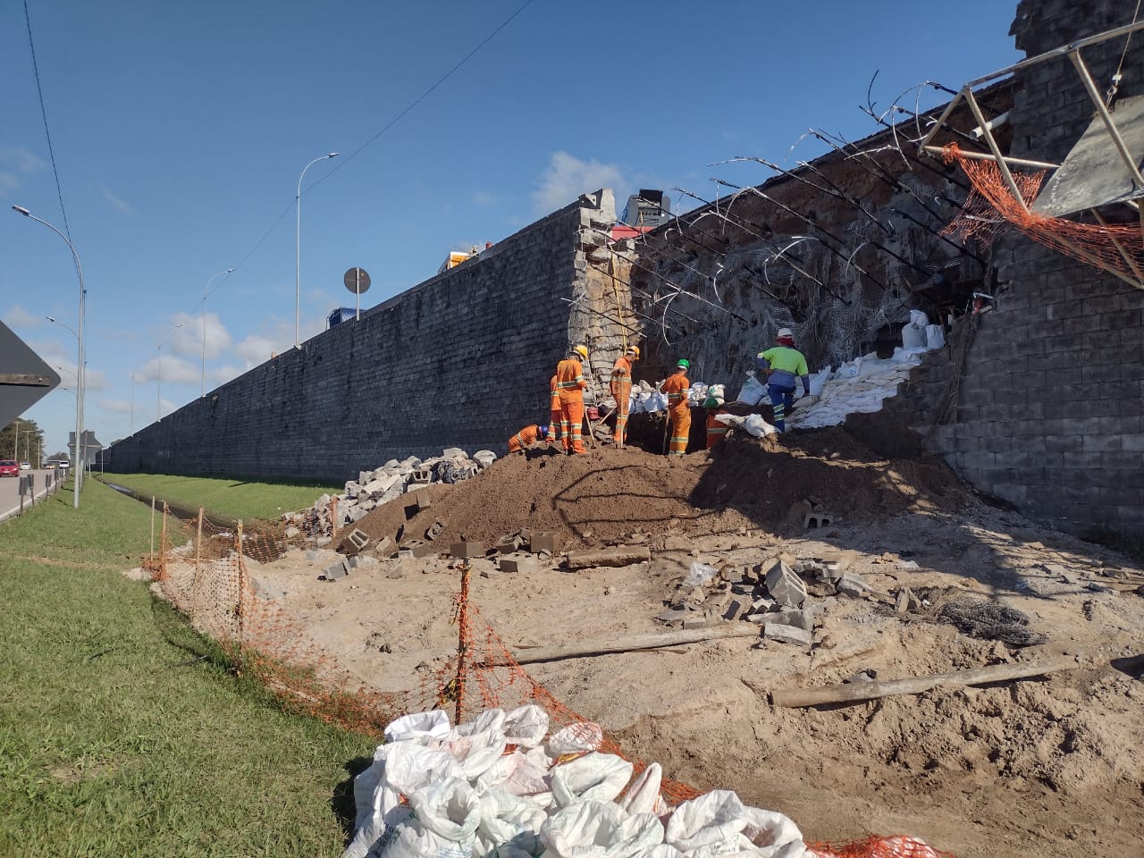 Ecovias Sul inicia obras de recomposição no viaduto de acesso à Avenida 25 de Julho