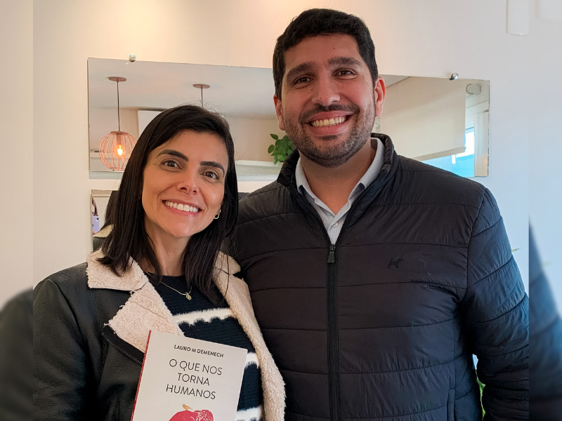 Pelotas: SouPlenus promove evento gratuito em parceria com Lauro Demenech, autor de “O que nos torna humanos?”