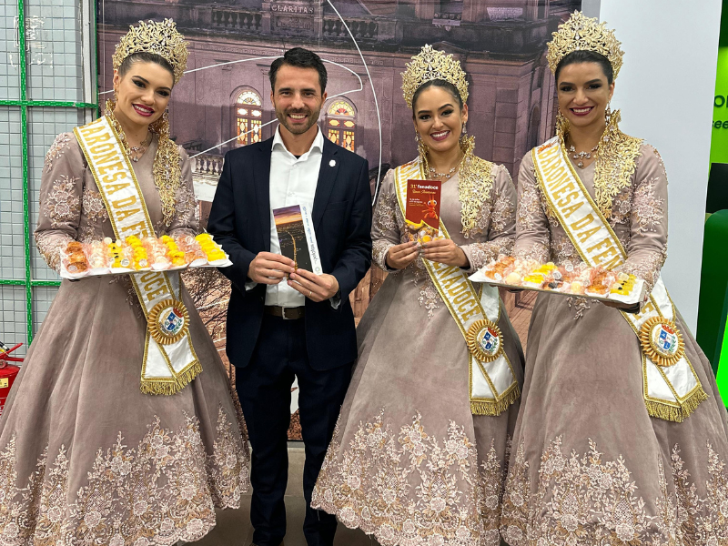Doces de Pelotas estarão no aeroporto para divulgar a Fenadoce