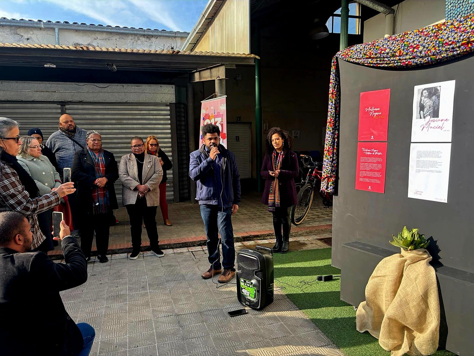 Emoção marca o lançamento do Painel Mulheres Negras na História de Pelotas