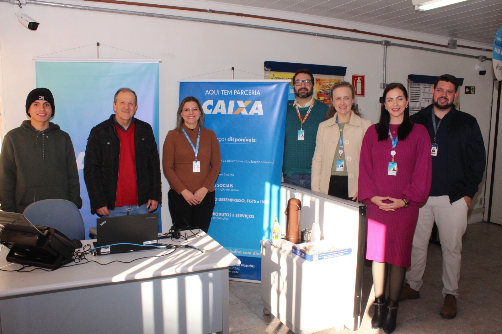 Caixa inaugura ponto de atendimento em Morro Redondo
