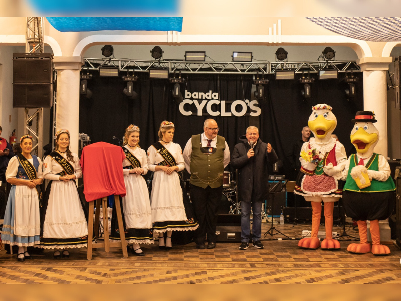 Lançamento da 36ª Südoktoberfest agita São Lourenço do Sul