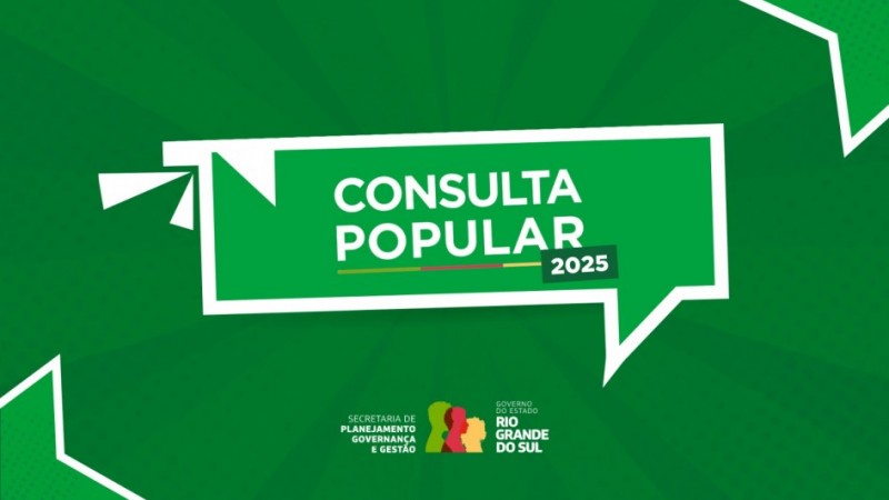 Prazo para inclusão de projetos na Consulta Popular 2025 termina domingo