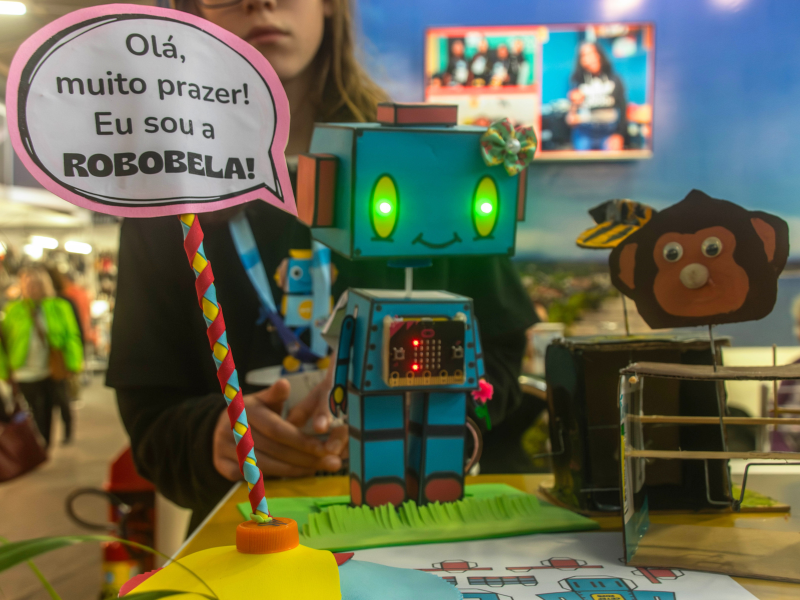 RoboPel levou ações didáticas a Fenadoce