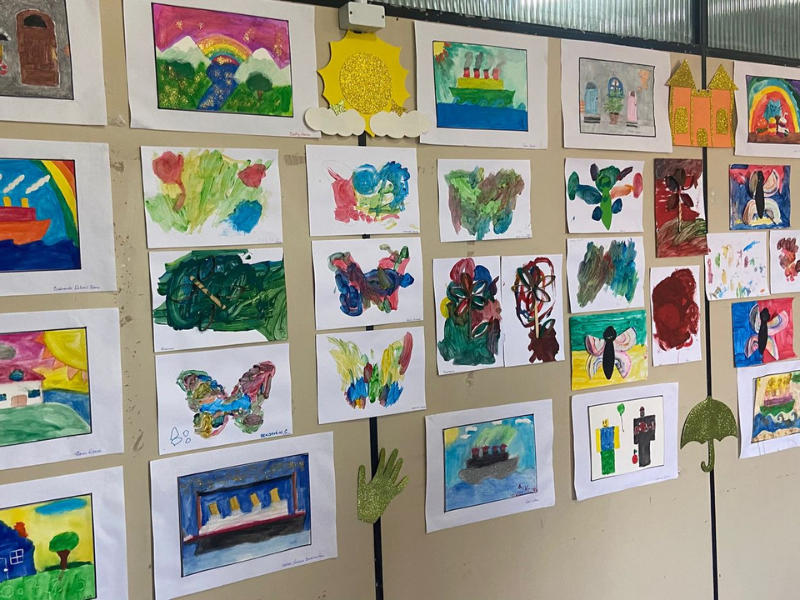 Pelotas: exposição de arte ‘’Aquarela’’ valoriza talentos de alunos do CAA