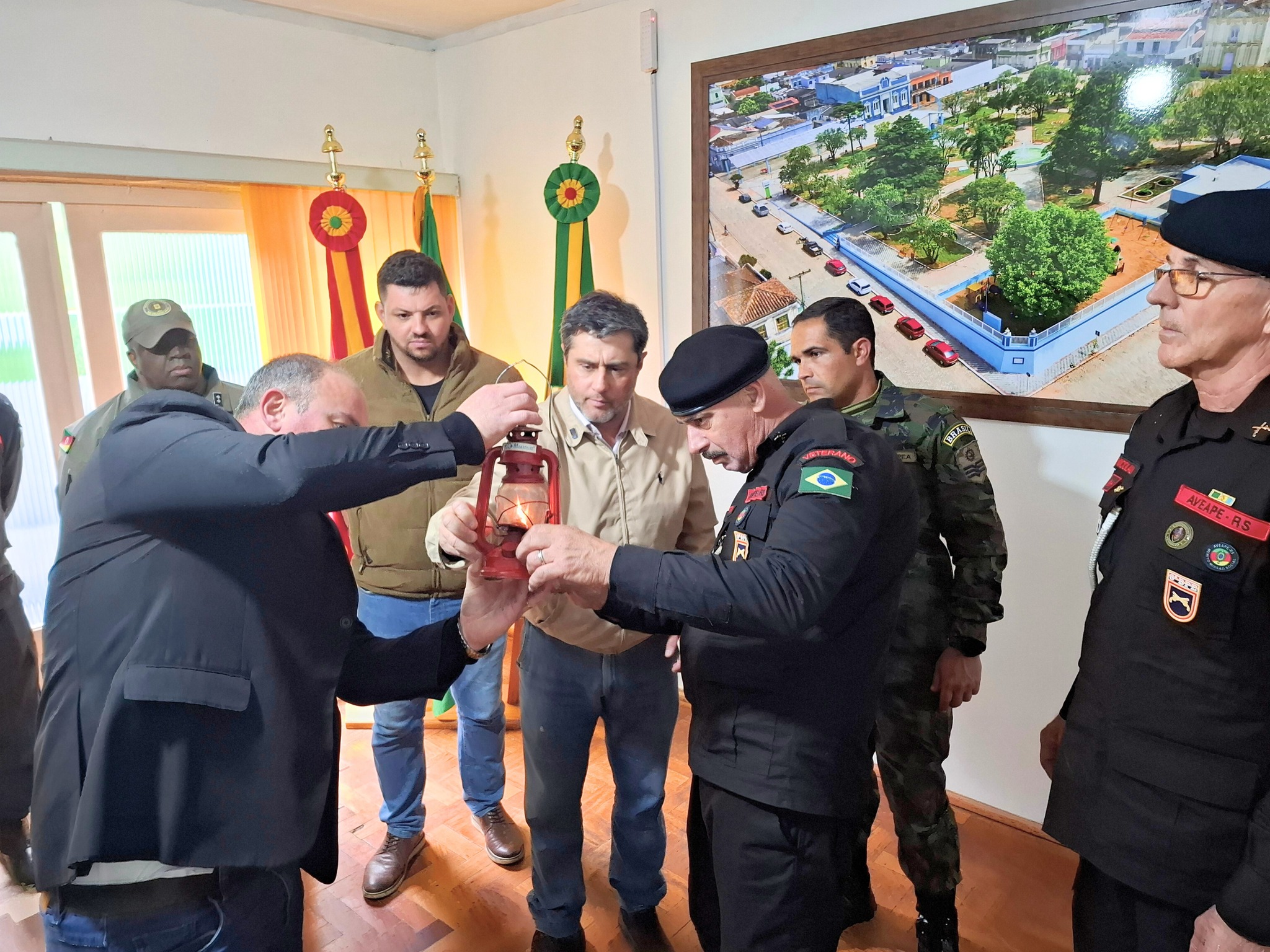 Chegada do Fogo Simbólico da Pátria abre as comemorações da Independência em Herval