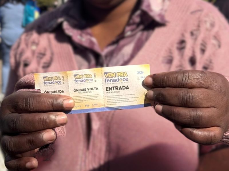 Ingresso social leva quase 500 pessoas à Fenadoce