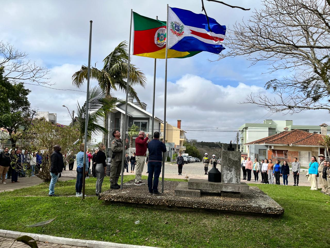 São Lourenço do Sul realiza cerimônia de abertura da Semana da Pátria