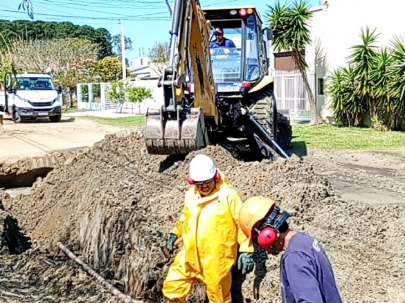 Extensão de rede melhora abastecimento no Balneário Cassino