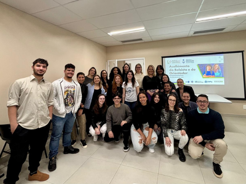 Hospital Escola integra novos bolsistas dos Programas de Iniciação Científica e Tecnológica em Pelotas
