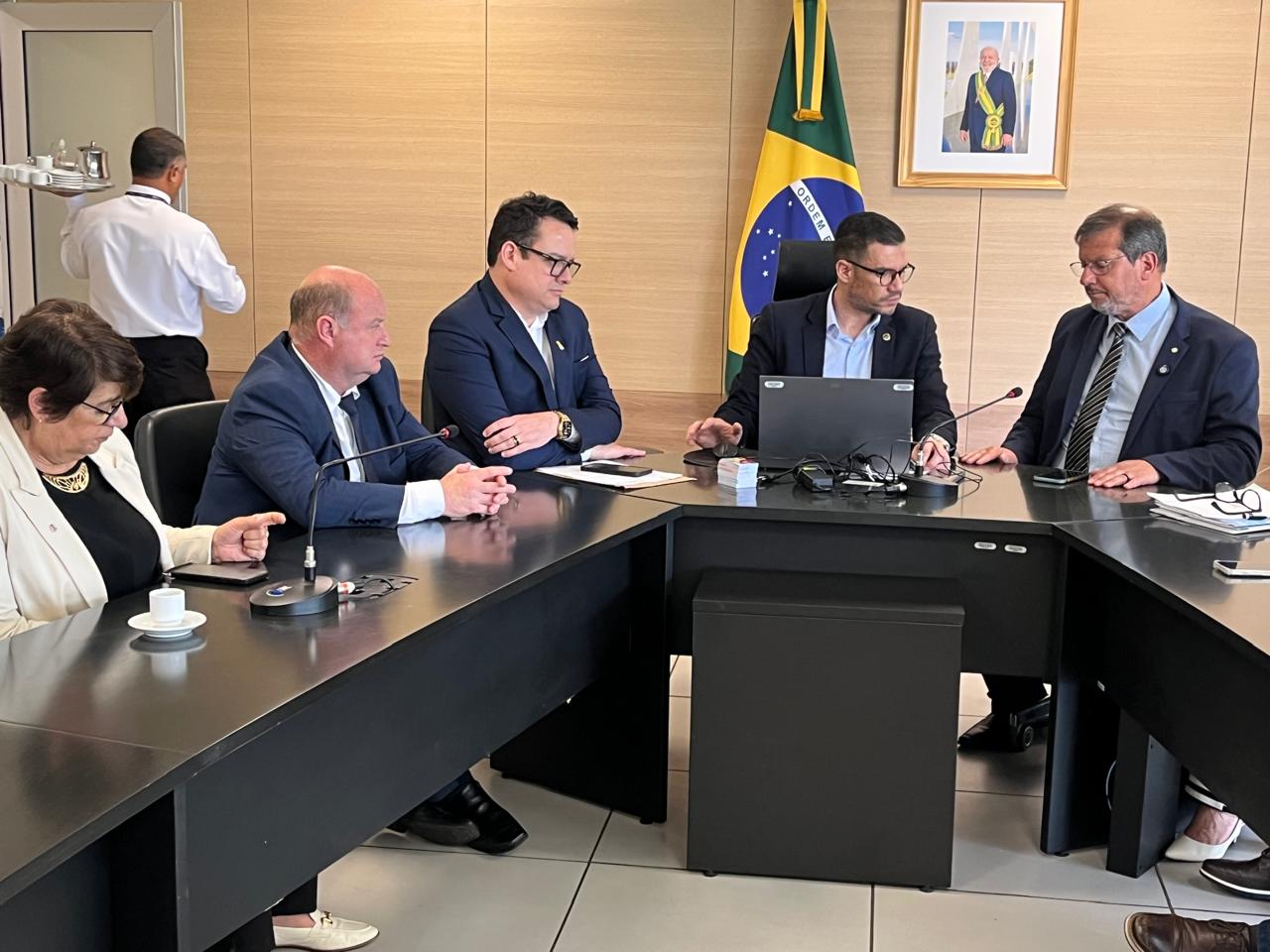 Missão da Azonasul avança em Brasília com agendas nos Ministérios