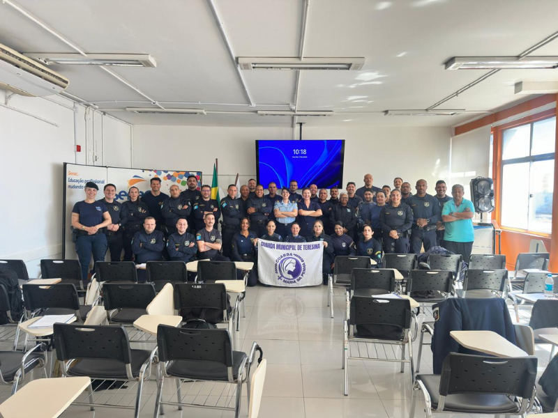 Guarda Municipal de Pelotas faz formação nacional da Patrulha Maria da Penha