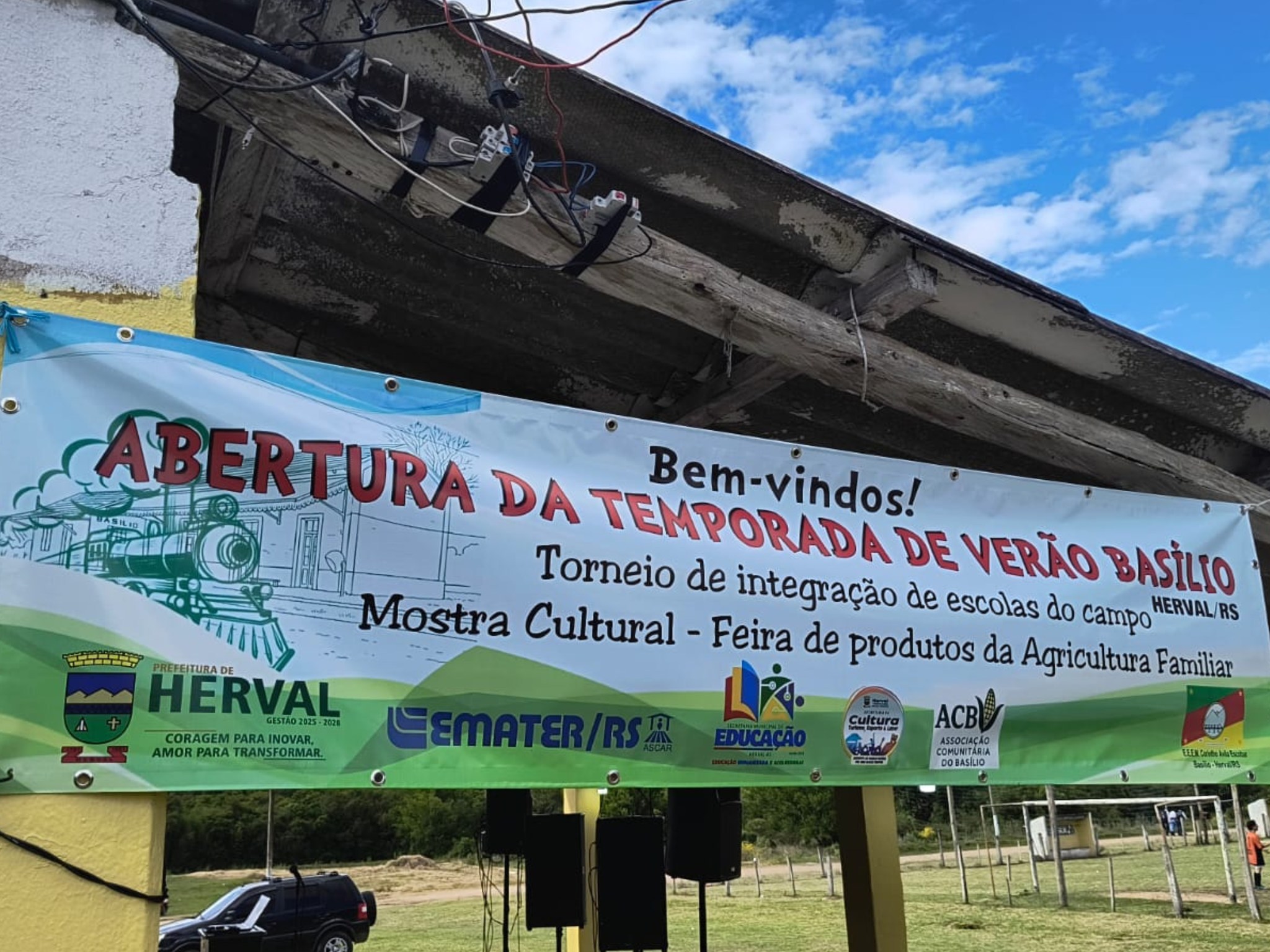 Abertura da Temporada de Verão movimenta comunidade do Basílio em Herval