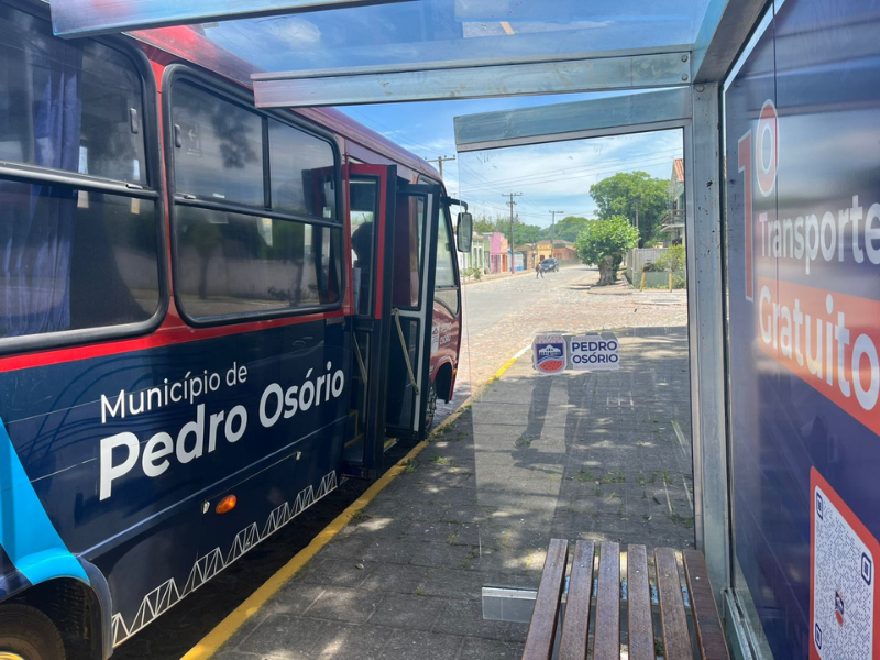 Pedro Osório celebra sete anos do transporte coletivo gratuito