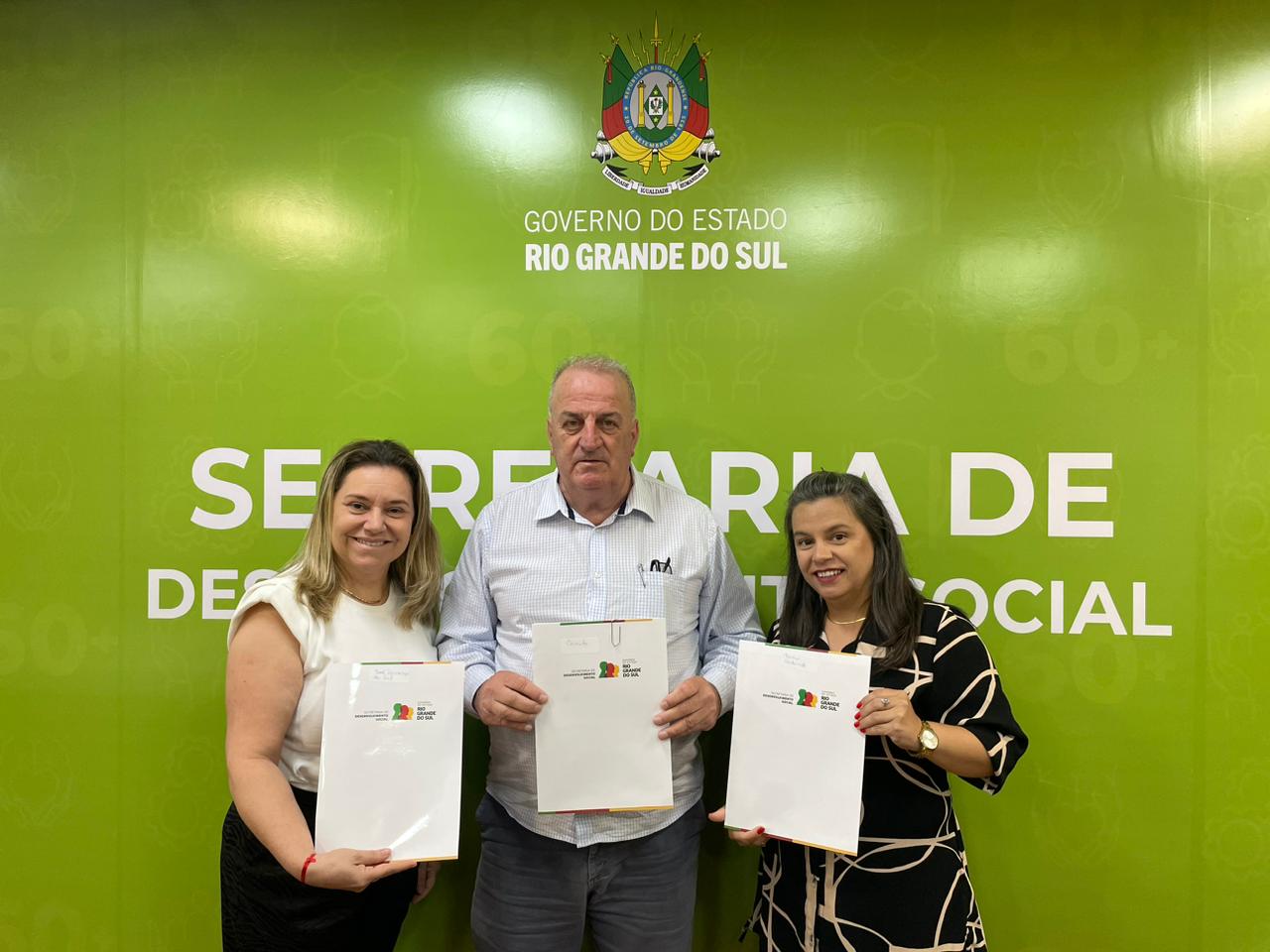 Prefeitura de Cerrito firma convênio de R$ 110 mil para fortalecer ações de segurança alimentar