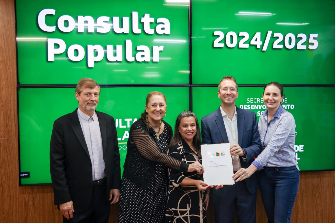 Morro Redondo assina convênio do Projeto de Aquisição de Alimentos da Consulta Popular