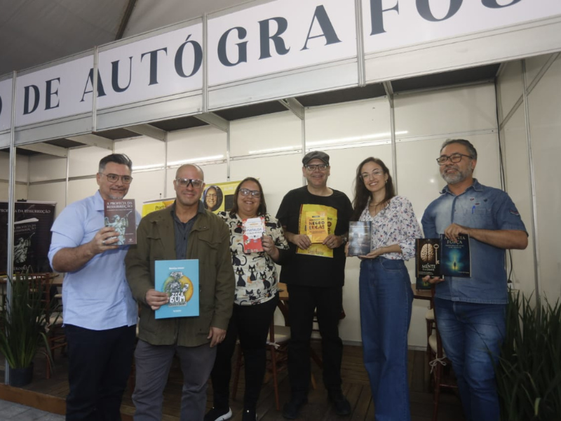 Autores da Zona Sul são destaques nos lançamentos da 51ª Feira do Livro de Pelotas